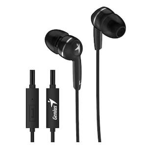 Household appliance: Genius Hs-M320 Black In-Ear Headphones With Microphone HC712