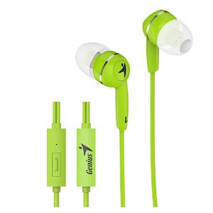 Household appliance: Genius Hs-M320 Green In-Ear Headphones W/Mic HC732