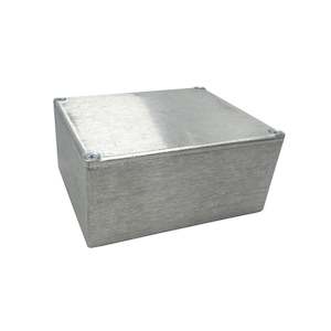 Economy Die-cast Aluminum Boxes - 119 x 93.5 x 56.5mm