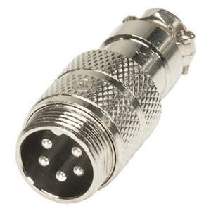 Electus 5 Pin Line Male Microphone Connector PP2019