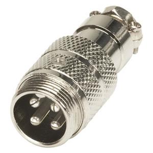 Household appliance: 4 Pin Line Male Microphone Connector PP2011