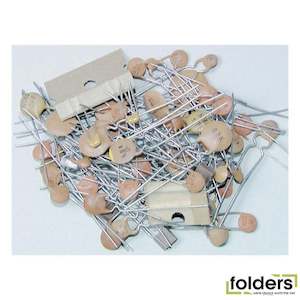 Ceramic capacitor pack - 60 pieces