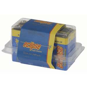 Eclipse 9v Alkaline Eclipse Battery 6 Pack