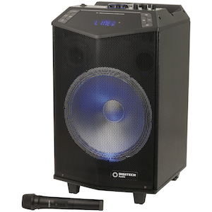 Digitech 12" Rechargeable PA Speaker with Microphone