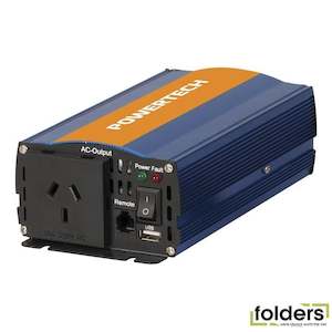 Powertech 300w 12vdc to 230vac pure sine wave inverter - electrically isolated