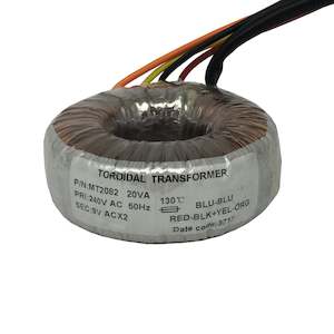 Powertech 9V-0-9V 20VA Toroidal Transformer