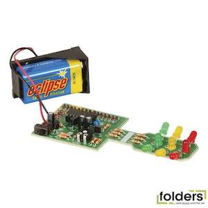 Duinotech build a 3d traffic lights - learn to solder kit