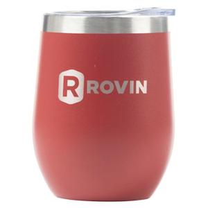 Household appliance: Rovin 350Ml Maroon Stainless Steel Cup With Lid GH1982