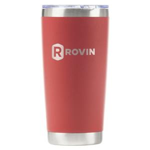 Household appliance: Rovin 590Ml Maroon Stainless Steel Cup With Push Lid GH1987