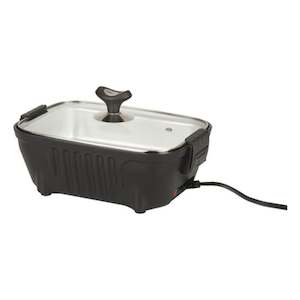 Rovin 12V Portable Lunch Stove With Glass Lid