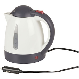 Rovin 12V White 1L Electric Kettle