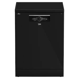 Beko Black Freestanding Dishwasher 14 PS with Hygiene Intense