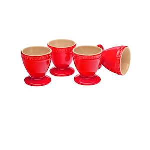 Household appliance: Chasseur La Cuisson Egg Cup Set of 4 Red