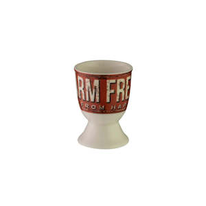 Avanti Egg Cup - Vintage Farm Fresh Eggs 11404