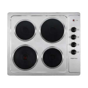 Parmco Cooktop 600mm, Stainless Steel Plate, 4 Burner HO16SP402