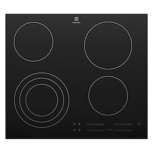 Electrolux 60cm 4 Zone Ceramic Cooktop EHC644BF