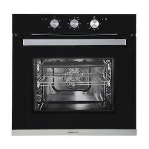 Parmco 600mm 80 Litre Oven, 5 Function, Black OV16B5