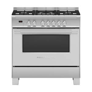 Fisher & Paykel 90cm Series 7Classic 5 Burner Dual Fuel Cooker