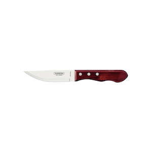 Jumbo Steak Knife with Polywood Handle 5", 12cm - Red (CDU 48pcs)