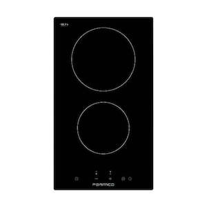 Parmco 300mm Ceramic, Black, 2 Element Cooktop  I  Series 3 HO33BC2