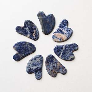 Crystals: Sodalite Gua Sha Facial Massage Tool