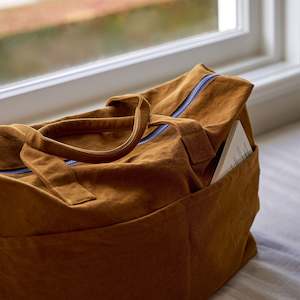 Marlo Overnight Bag | Marsala