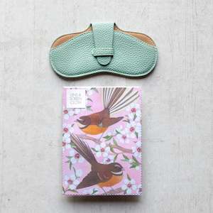 Glasses Case - Soft + Lens Cloth - Fantail