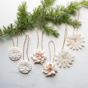 Folklore Shell Decoration | Assorted 6 Pieces