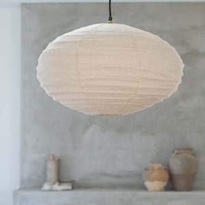 Linen Light Shade | Ovalê - 60cm | Natural