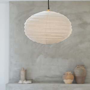 Linen Light Shade | Ovalê - 45cm | Natural