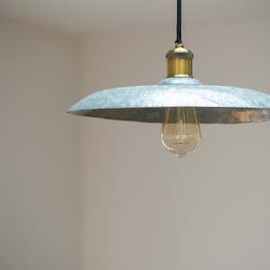 Disque | Galvanised Iron Lightshade