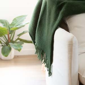 Klippan NZ Wool Blanket | Gotland | Green