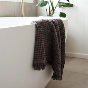 Turkish Towel | Waffle | Charcoal