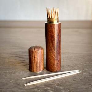 Wooden Toothpick Holder