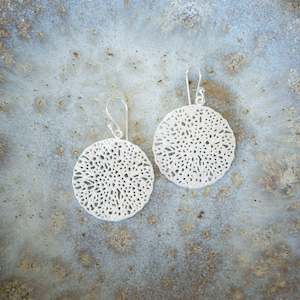 M+P | Lace Circle Earrings