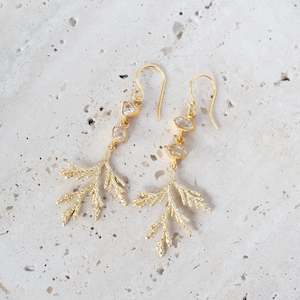 Raw Crystal Stone Earrings | Twiggy