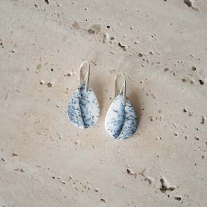 Jewellery: Natural Stone Earrings | Dendritic Agate [A]