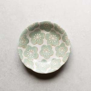 Japanese Ceramics | Blossom Sage | Deep Plate