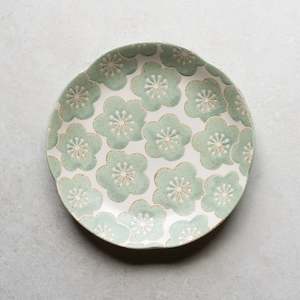 Japanese Ceramics | Blossom Sage | Dinner Plate