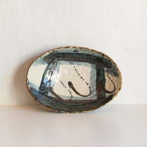 Just Added: Japanese Ceramics | Kagome Oval Bowl