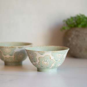 Just Added: Japanese Ceramics | Blossom Sage | Small Bowl