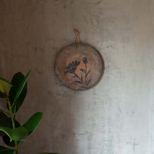 Maia Terracotta Wall Plate | Small