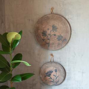 Art: Maia Terracotta Wall Plate | Large