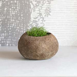 Stone Goods: Stone Planter Pot | LARGE