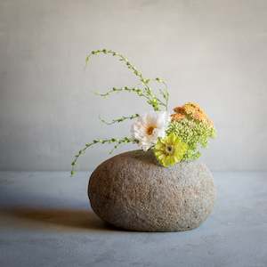 Saku | Riverstone Ikebana Vase