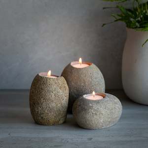 Stone Goods: Folklore Stone Candle Votive