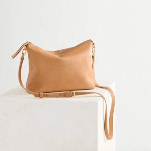 Bags Luggage: Juju & Co. | Augusta Crossbody | Tan