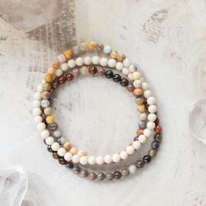 Natural Stone Bracelet Set/3 | Felicia