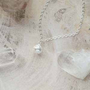 Jewellery: Sterling Silver Necklace | Bloom on 18" sterling silver chain