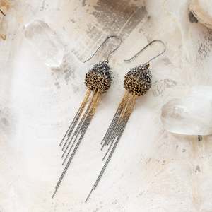 Milena Zu | Cascade Beaded Earrings